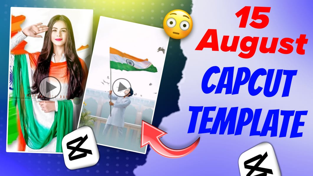 15 August Capcut Template independence Day