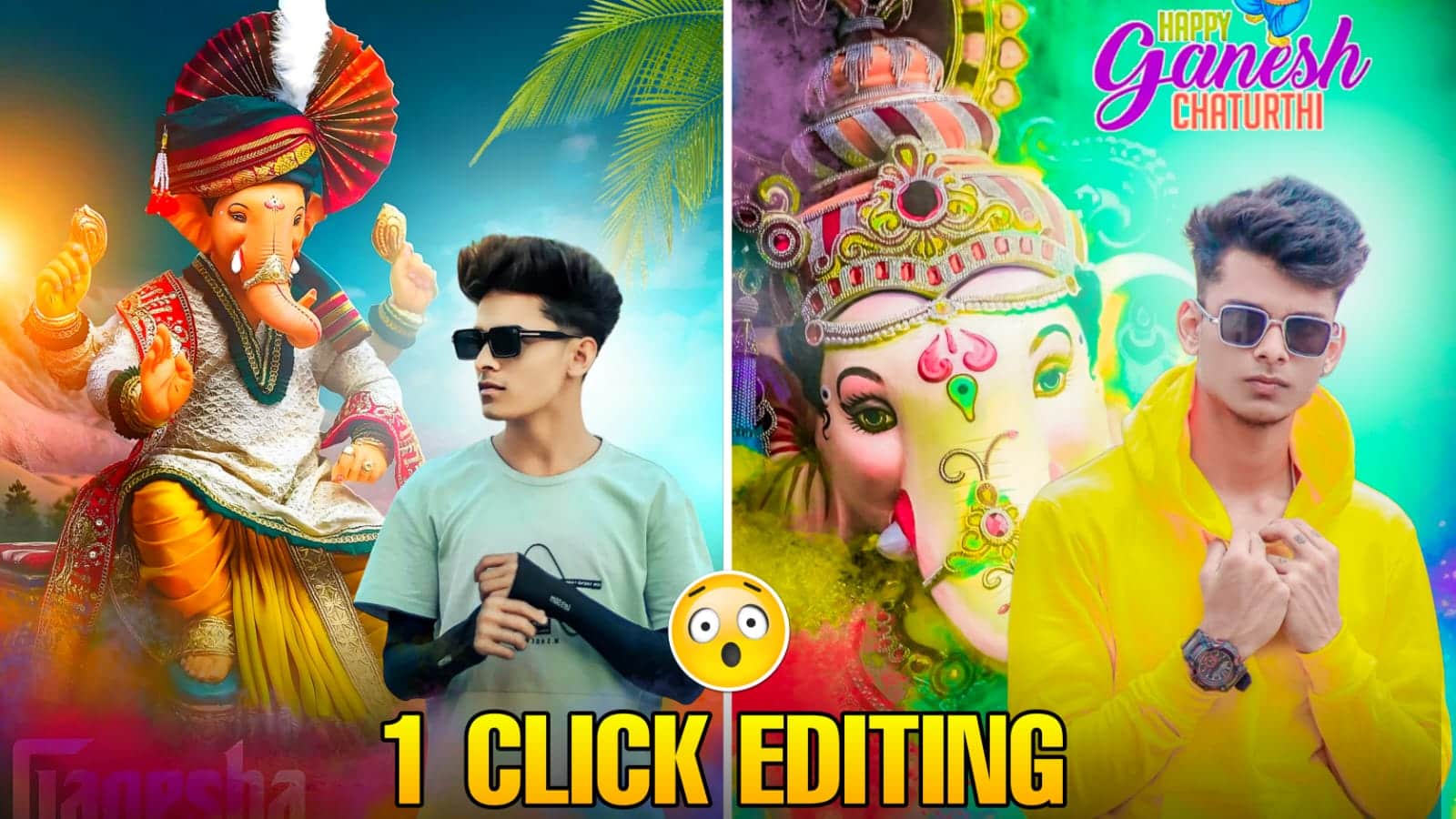 Ganesh CB Edit Ganpati Background