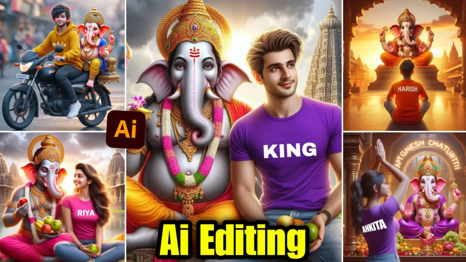 Ganesh Chaturthi Ai Photo Editing