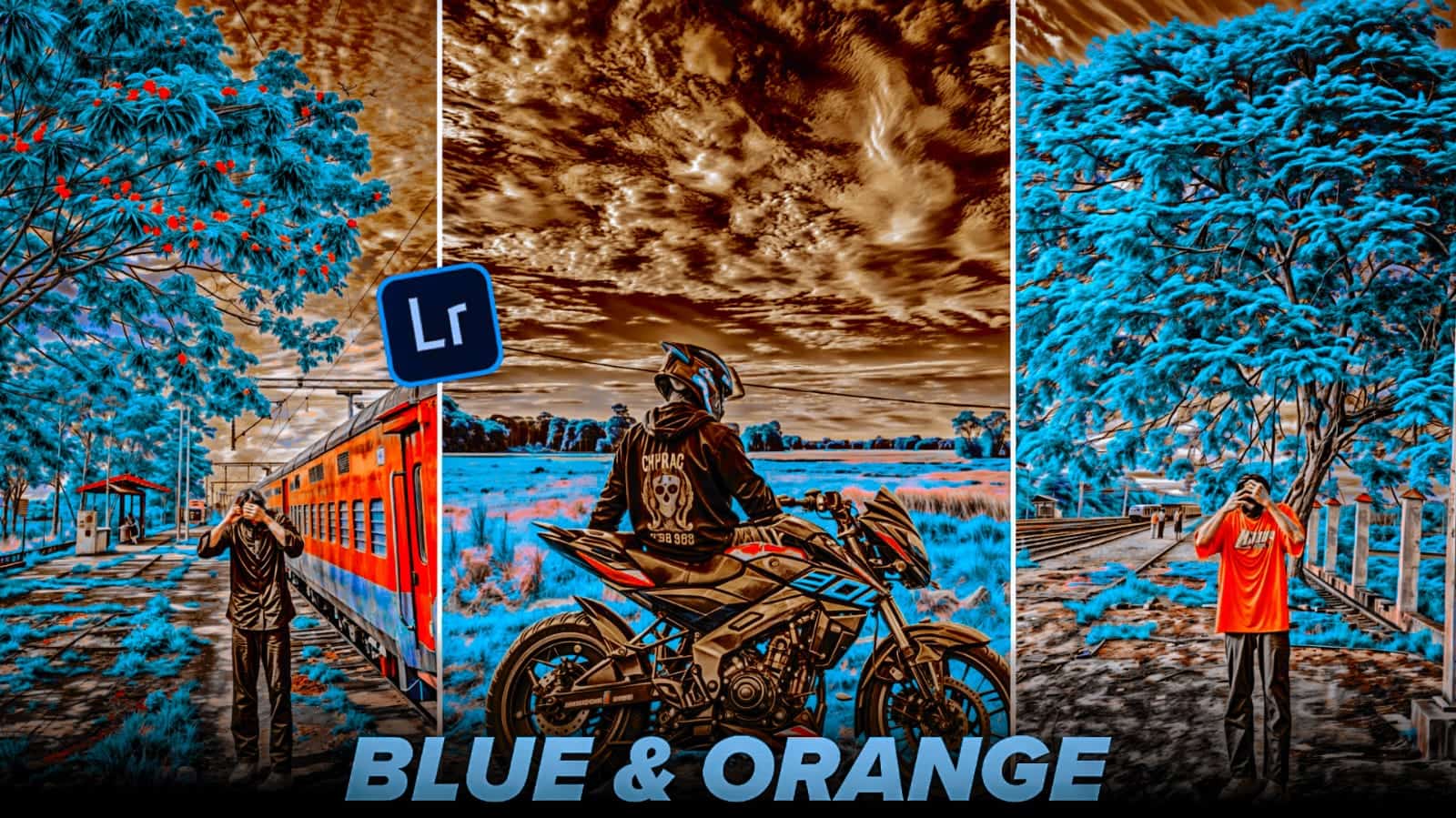 Lightroom Preset BLUE & ORANGE Preset