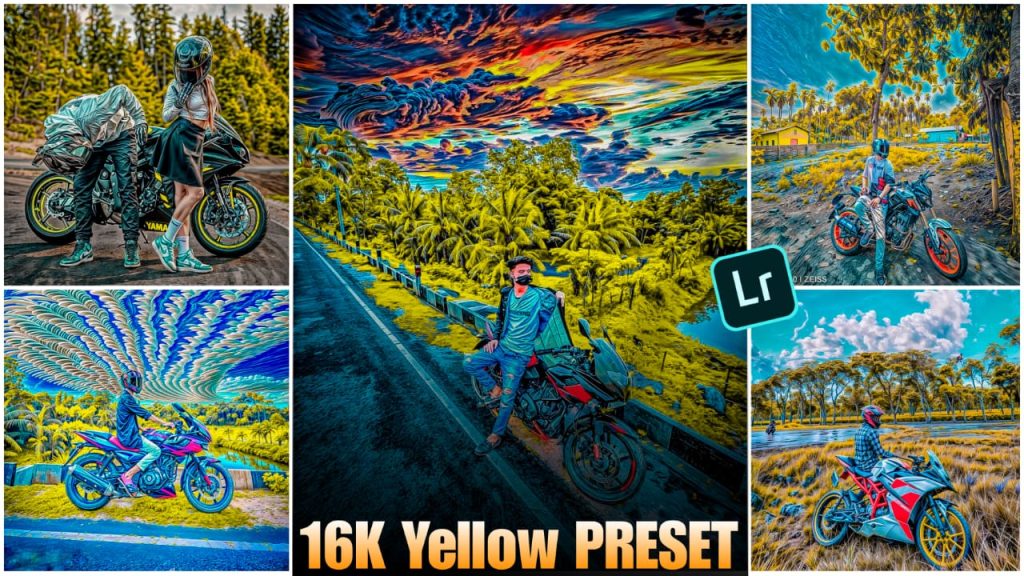 16K Yellow Lightroom Presets