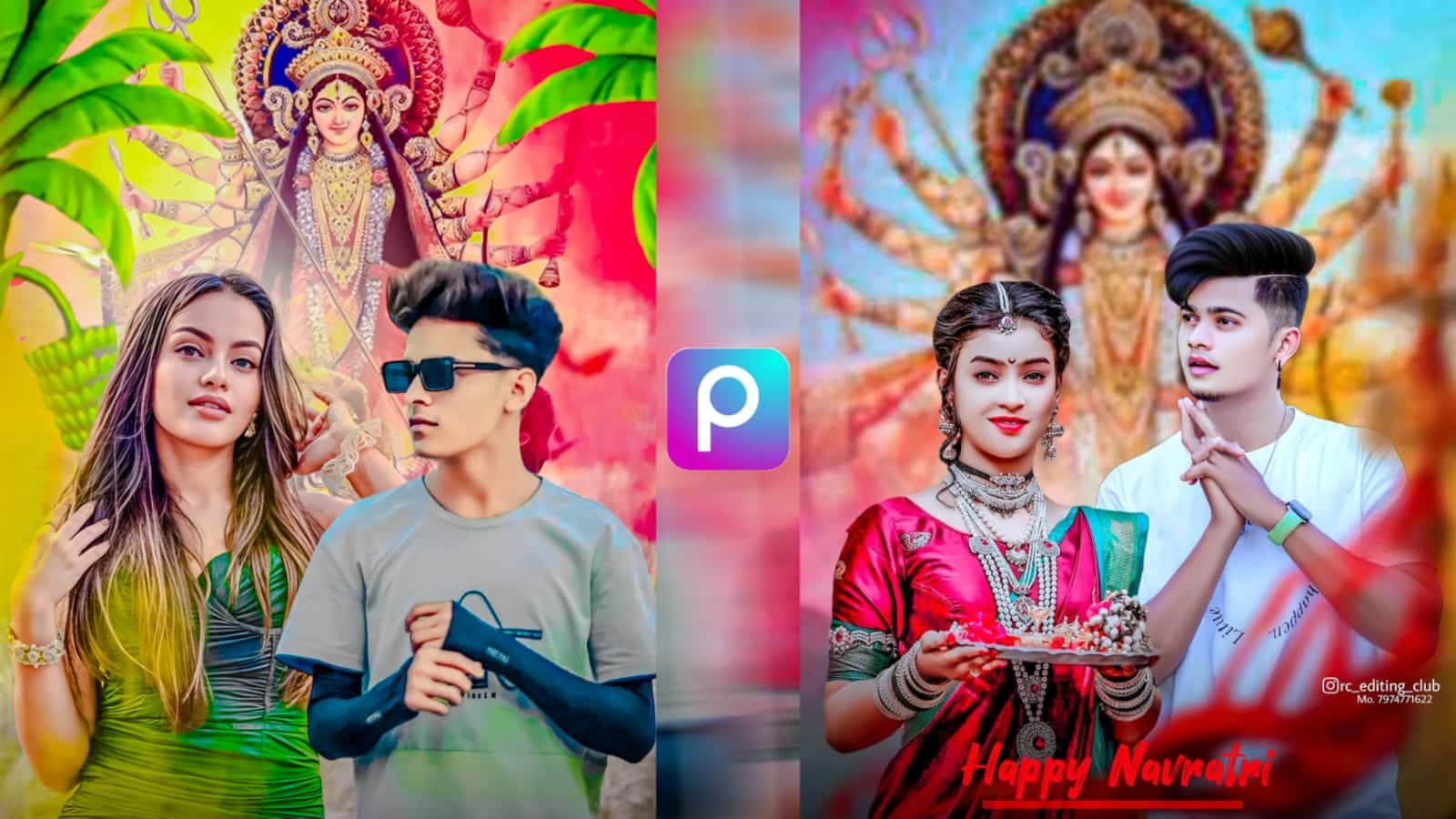 Durga Puja Picsart Background